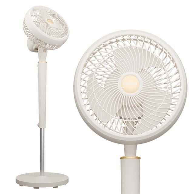 Fan12 Dynabreeze 9&amp;apos;&amp;apos; 70 Watt 3 Hız Kademeli 2000RPM Çift Motorlu Vantilatör Krem Gold