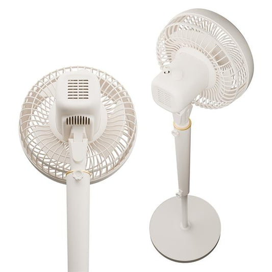 Fan12 Dynabreeze 9&amp;apos;&amp;apos; 70 Watt 3 Hız Kademeli 2000RPM Çift Motorlu Vantilatör Krem Gold