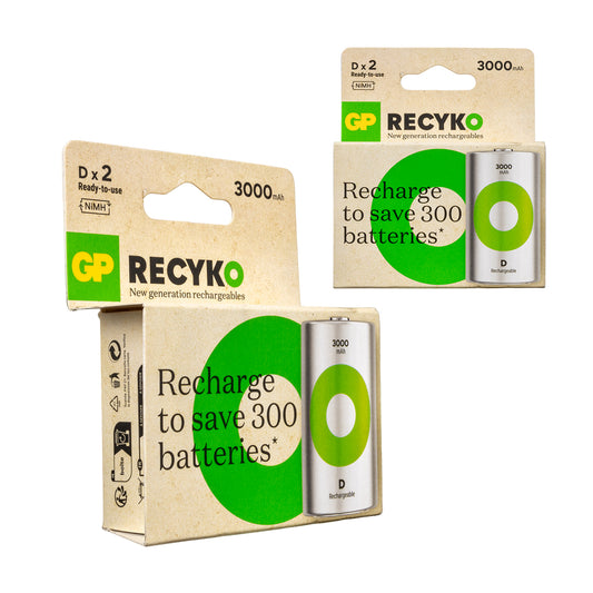 GP RECYKO 650 MAH R03 AAA ŞARJLI 4LÜ İNCE KALEM PİL GP65AAAHCER21-2TLB2