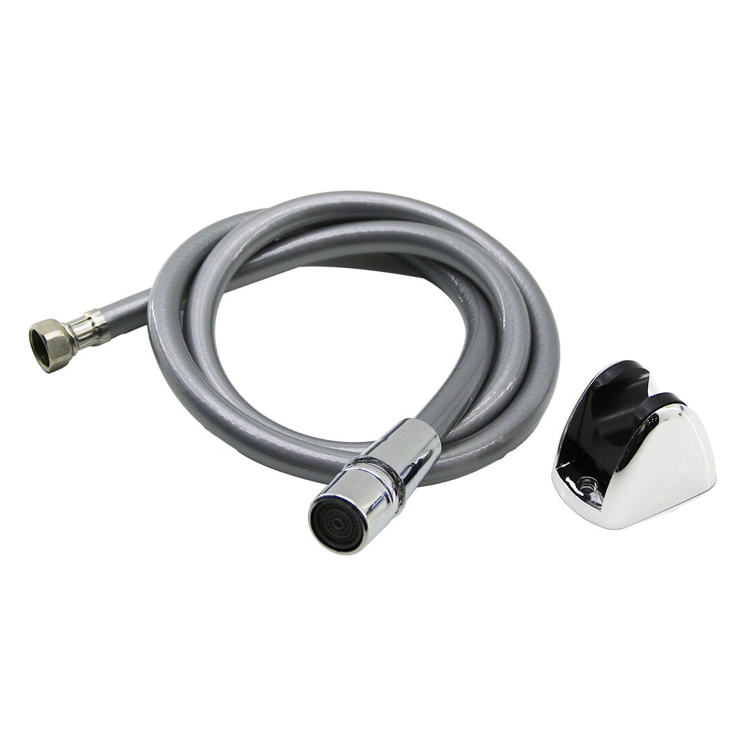 GRİ PLASTİK PERLATÖRLÜ TAHARATMATİK HORTUM  120CM