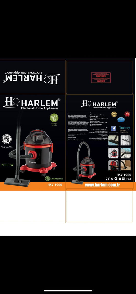 HARLEM HSV-1900 BETA KURU SÜPÜRGE 2800W
