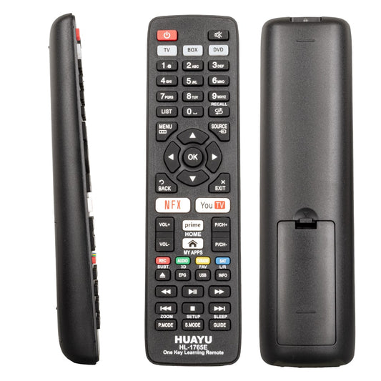 HUAYU HL-1765E PRIME VIDEO-YOUTUBE-NETFLIX TUŞLU TV/UYDU/DVD ÖĞRENEBİLEN AKILLI KUMANDA