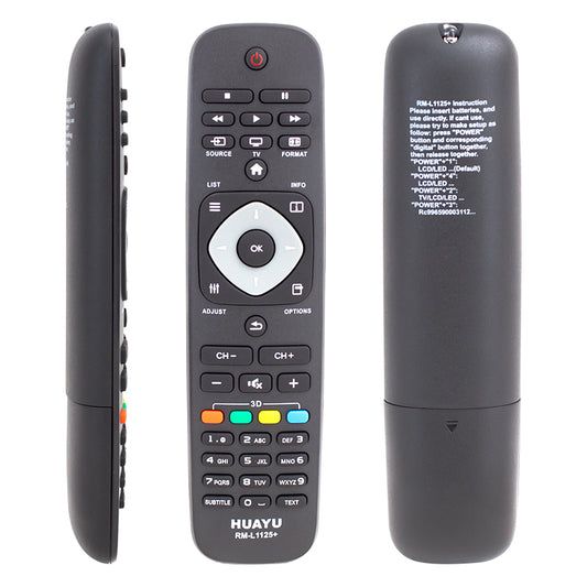 HUAYU KL RM-L1125+ 3D TUŞLU PHILIPS LCD-LED TV KUMANDA