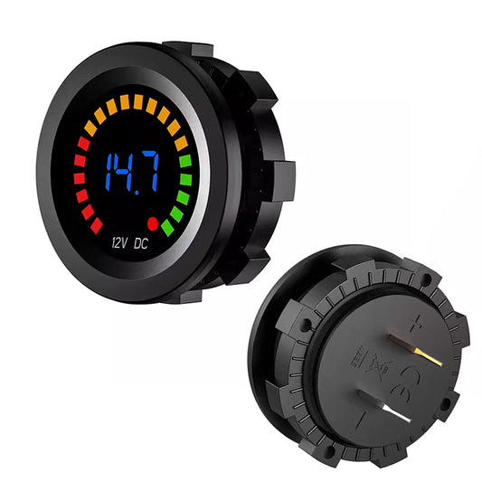 IC-230E VOLTMETRE PANO TİP 28MM 6-18V