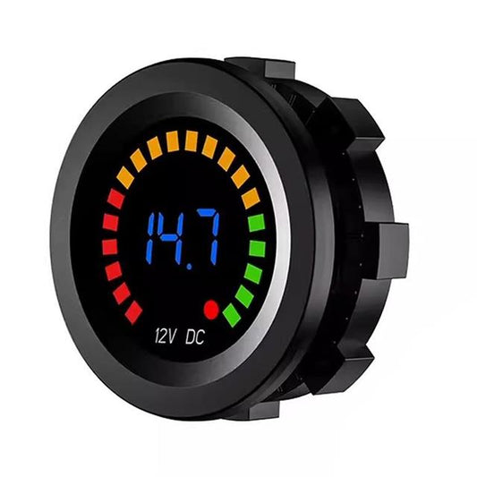 IC-230E VOLTMETRE PANO TİP 28MM 6-18V