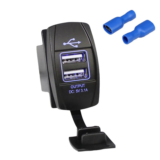 IC-266-C-3 MARİN TİP 2Lİ USB 5V 3.1A 12-24V