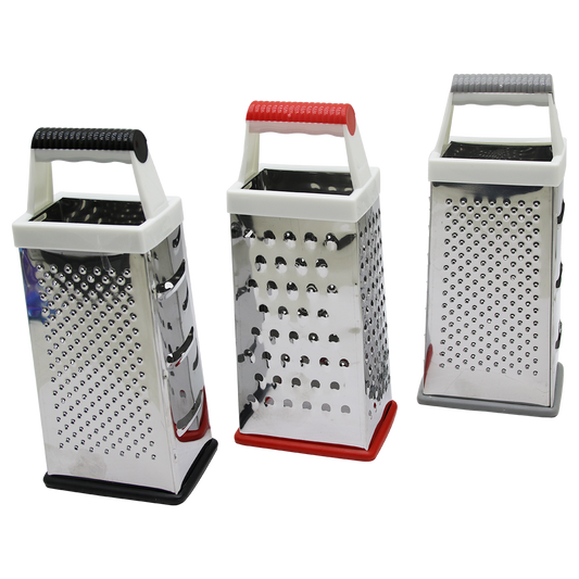 INOX DÖRTGEN - BÜYÜK METAL RENDE PLASTİK SAPLI