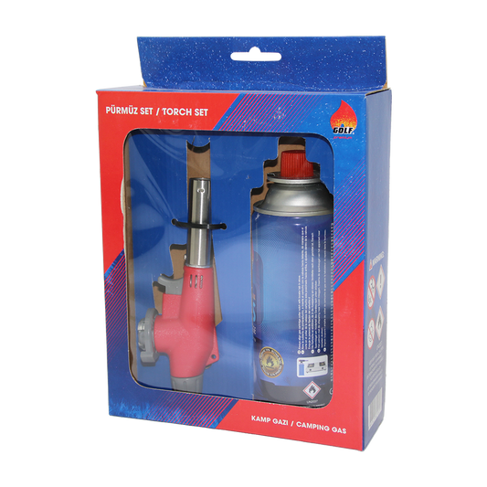 KAMP GAZI SET227GR/400MLPÜRMÜZ - TORCH SETİ