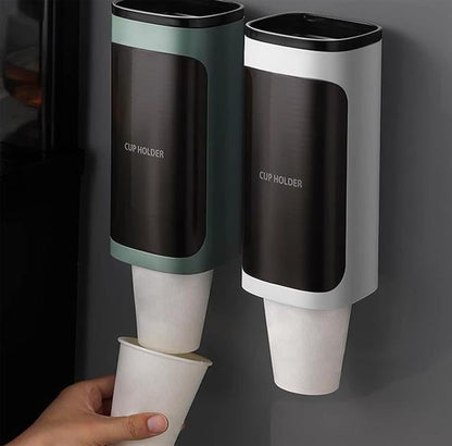 Kendinden Yapışkanlı Plastik - Karton Bardak Dispenseri