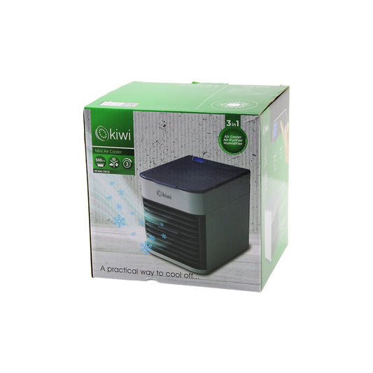 KİWİ KFAN-7613 3İN1=SOĞUK BUHARLI NEMLENDİRME - USB FAN - GECE LAMBAMASA ÜSTÜVANTİLATÖR 500ML3KDM HIZ