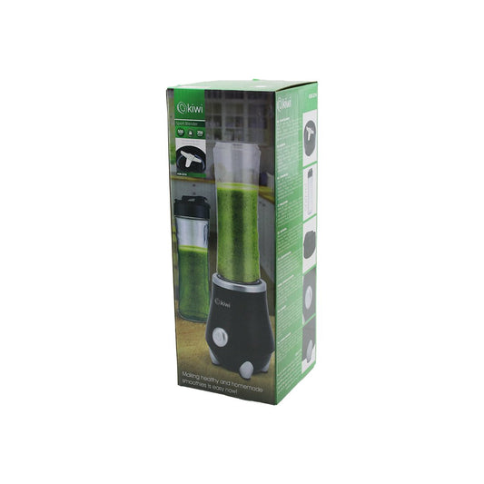 KİWİ KSB-2214 STANDLI BLENDER 250W 500MLPASLANMAZ ÇELİK BIÇAK 2İN1 ŞİŞE=BLENDER HAZNE- MATARA=TAŞIMA KULPLU