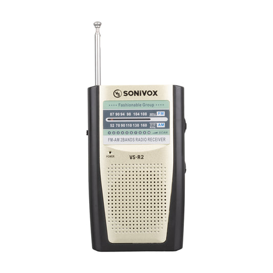 KREM RENK ANALOG RADYO VS-R2
