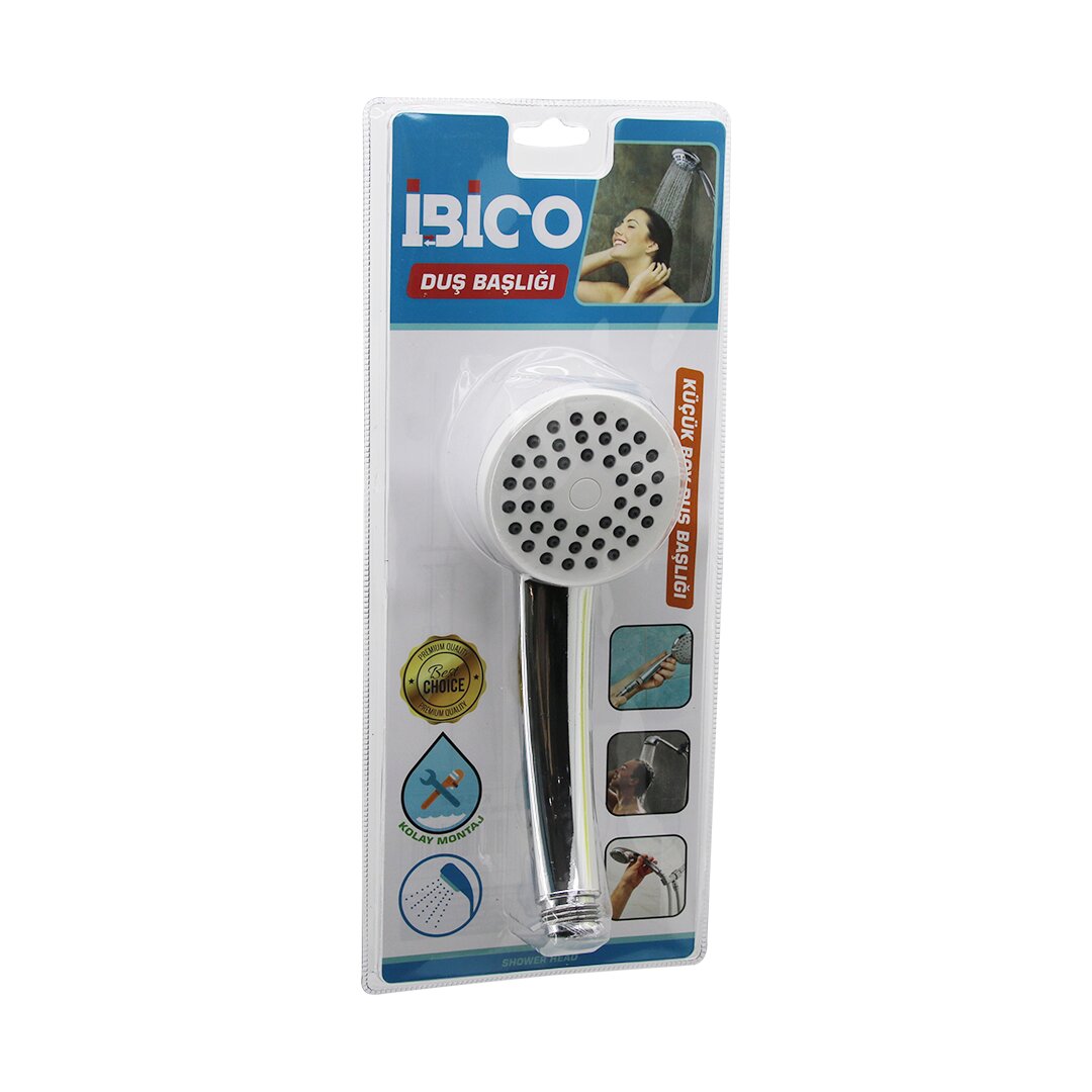 KÜÇÜK BOY YUVARLAK - BOMBELİ=6.7CM DUŞ BAŞLIK VAKUMLU KROM GÖVDE - BEYAZ ZEMİN - SİYAH İĞNE SAP:11.5CM