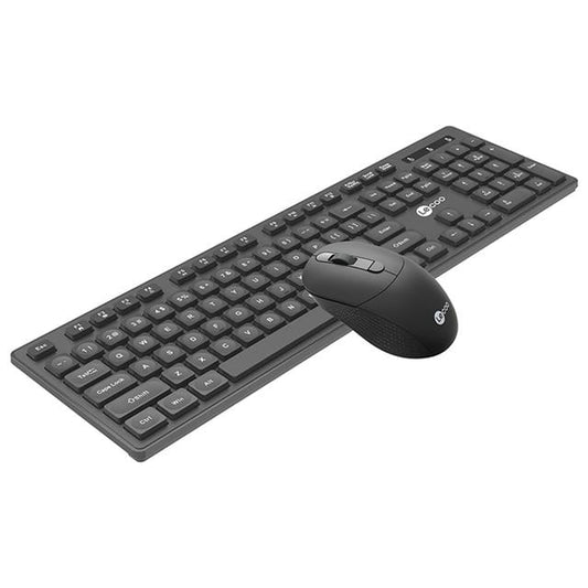 KW201 Kablosuz Q Klavye - Mouse Set Siyah
