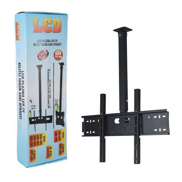 LED/LCD/ PLAZMA 70-90-110 CM DAR AĞIZ TAVAN ASKI APARATI