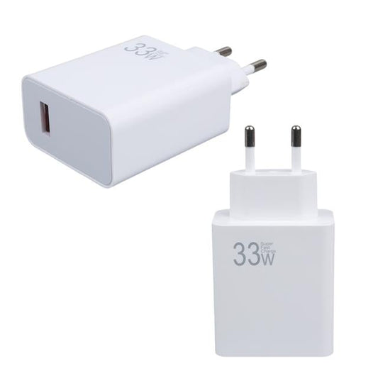 M11 Beyaz 33 Watt Turbo Usb Şarj Başlık Adaptörü