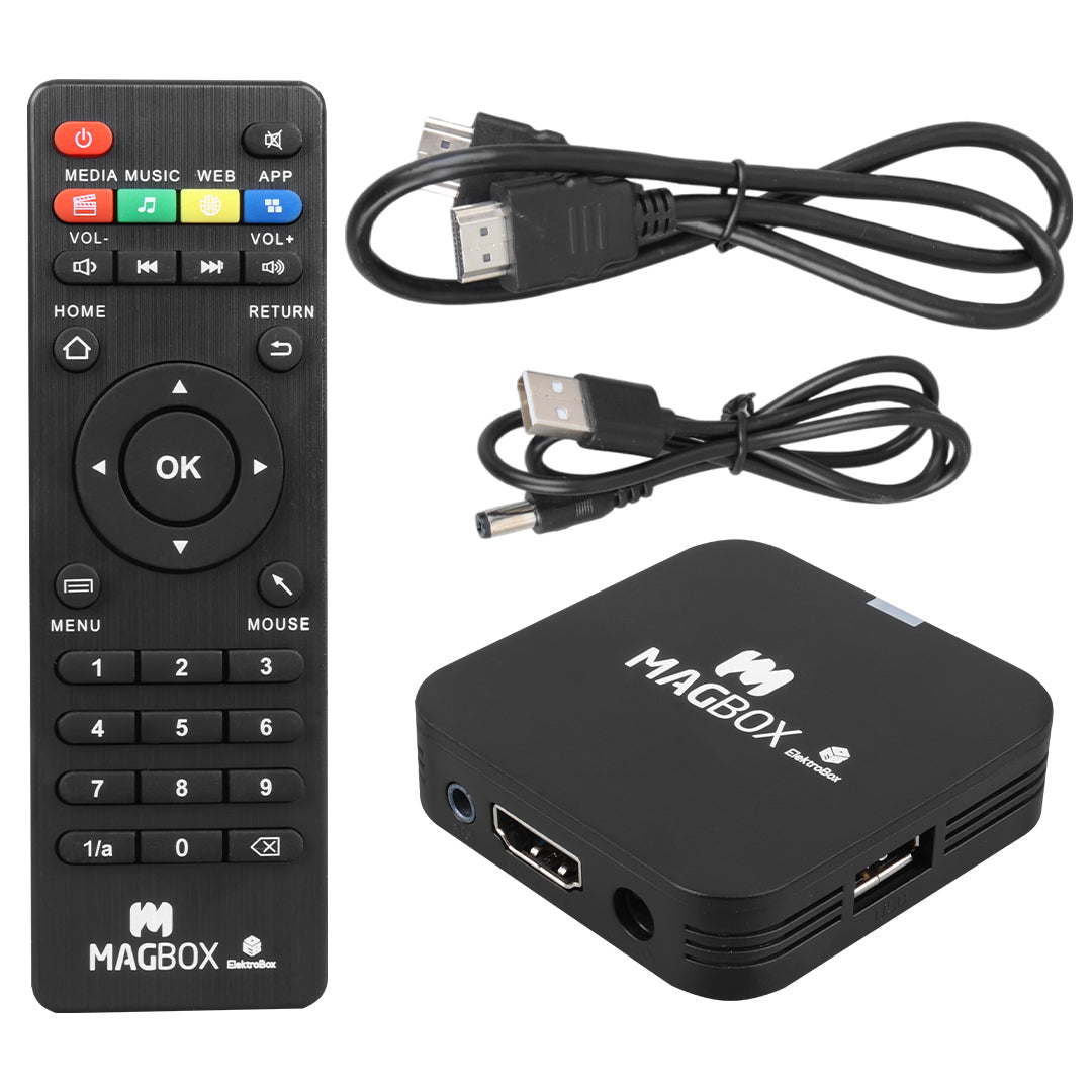 MAGBOX ELECTROBOX 2 GB RAM H313 İŞLEMCİ 16 GB HDD 4K ULTRA HD ANDROID BOX (ANDROID 10)