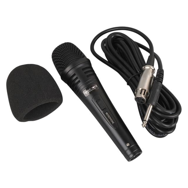 MAGICVOICE MV-1310 DİNAMİK PROFESSIONAL KABLOLU EL MİKROFONU (5 METRE KABLOLU)