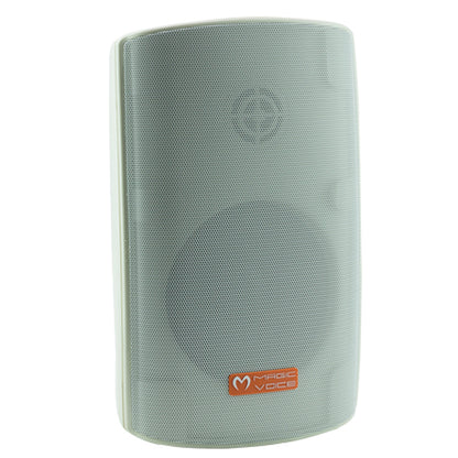 MAGICVOICE MV-38 11 CM 50 W BEYAZ SÜTUN HOP 2Lİ TAKIM TRAFOLU