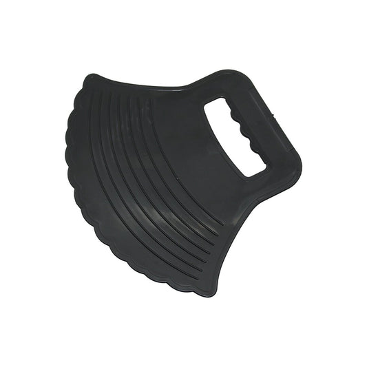 MANGAL YELPAZESİ  SİYAH PLASTİK   23X29CM