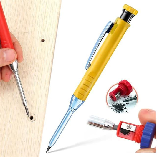 Marangoz Derin Dip Konum Delik İşaretleme Kurşun Kalemi