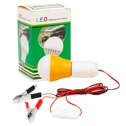 MERLED 12V LED AMPUL AKÜ MAŞALI ANAHTARLI (11050=33698)