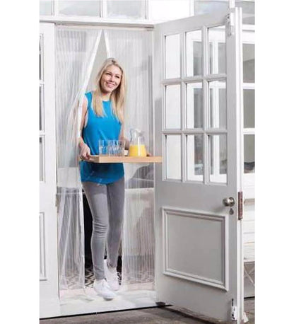 Mıknatıslı Kapı Sinekliği Tül Perde 105 x 205 cm