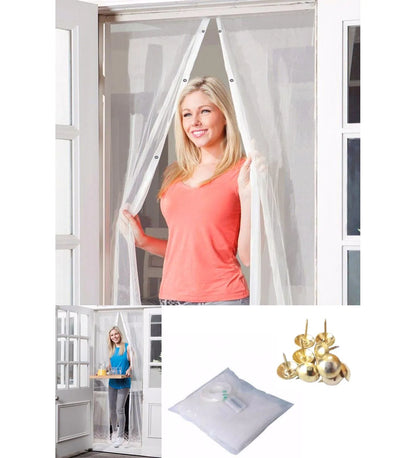 Mıknatıslı Kapı Sinekliği Tül Perde 105 x 205 cm