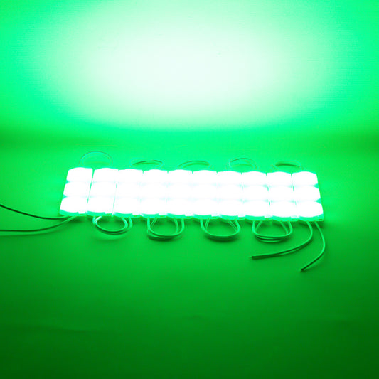 MODÜL LED 12V 3W YEŞİL 2835 93 X 21MM IP65 220-240LM 180 DERECE