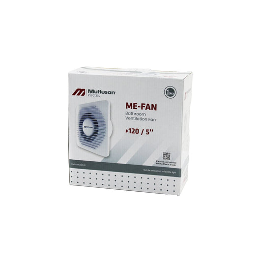 MUTLUSAN-001 211 000 120 00 00 ME-FAN 120/5&amp;quot; BANYO TUVALET HAVALANDIRMA ASPİRATÖRÜ 15W 1900RPM 120M3/H