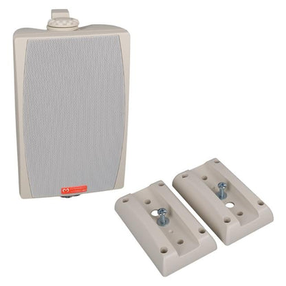 MV-03 16 CM 60 Watt Komütatörlü Hat Trafolu Beyaz Sütun Hoparlör (2&amp;apos;li Takım)