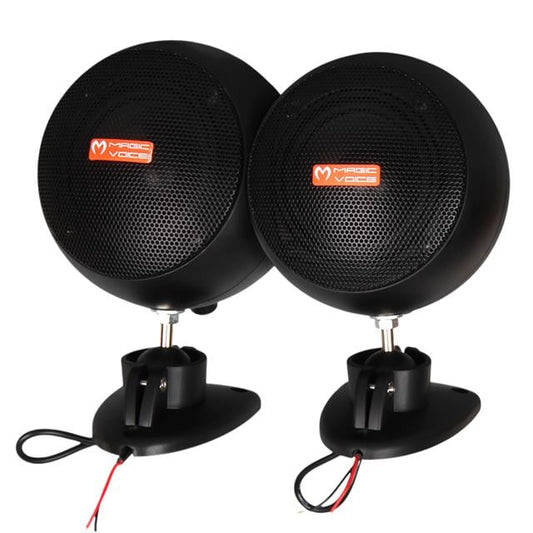MV-13 7.5 CM 20 Watt Komütatörlü Hat Trafolu Siyah Sütun Sarkık Hoparlör (2&amp;apos;li Takım)