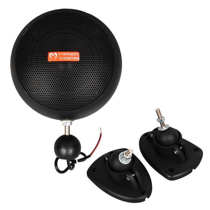 MV-13 7.5 CM 20 Watt Komütatörlü Hat Trafolu Siyah Sütun Sarkık Hoparlör (2&amp;apos;li Takım)