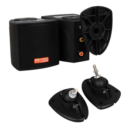 MV-18 30 Watt Hat Trafolu USB&amp;apos;li Sütun Hoparlör (2&amp;apos;li Takım)