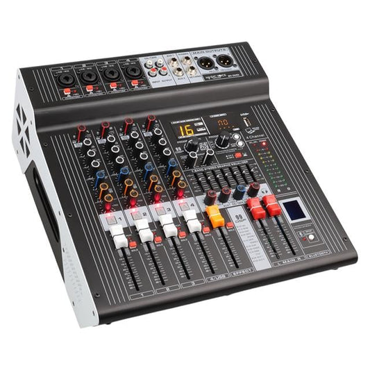 4 Kanal 2X350 Watt Usb/Sd/Bluetooth Power Mixer