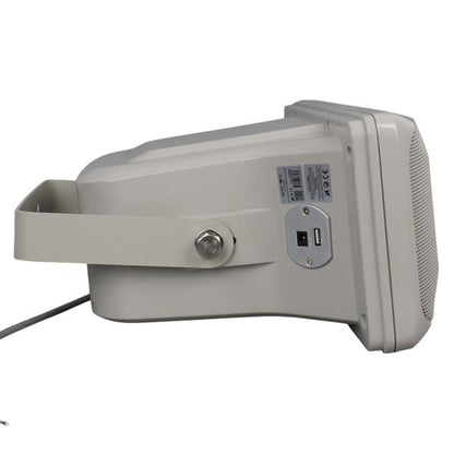 MV-29 13 CM 30 Watt Komütatörlü Hat Trafolu Gri Horn Sütun Hoparlör (Tekli Paket)