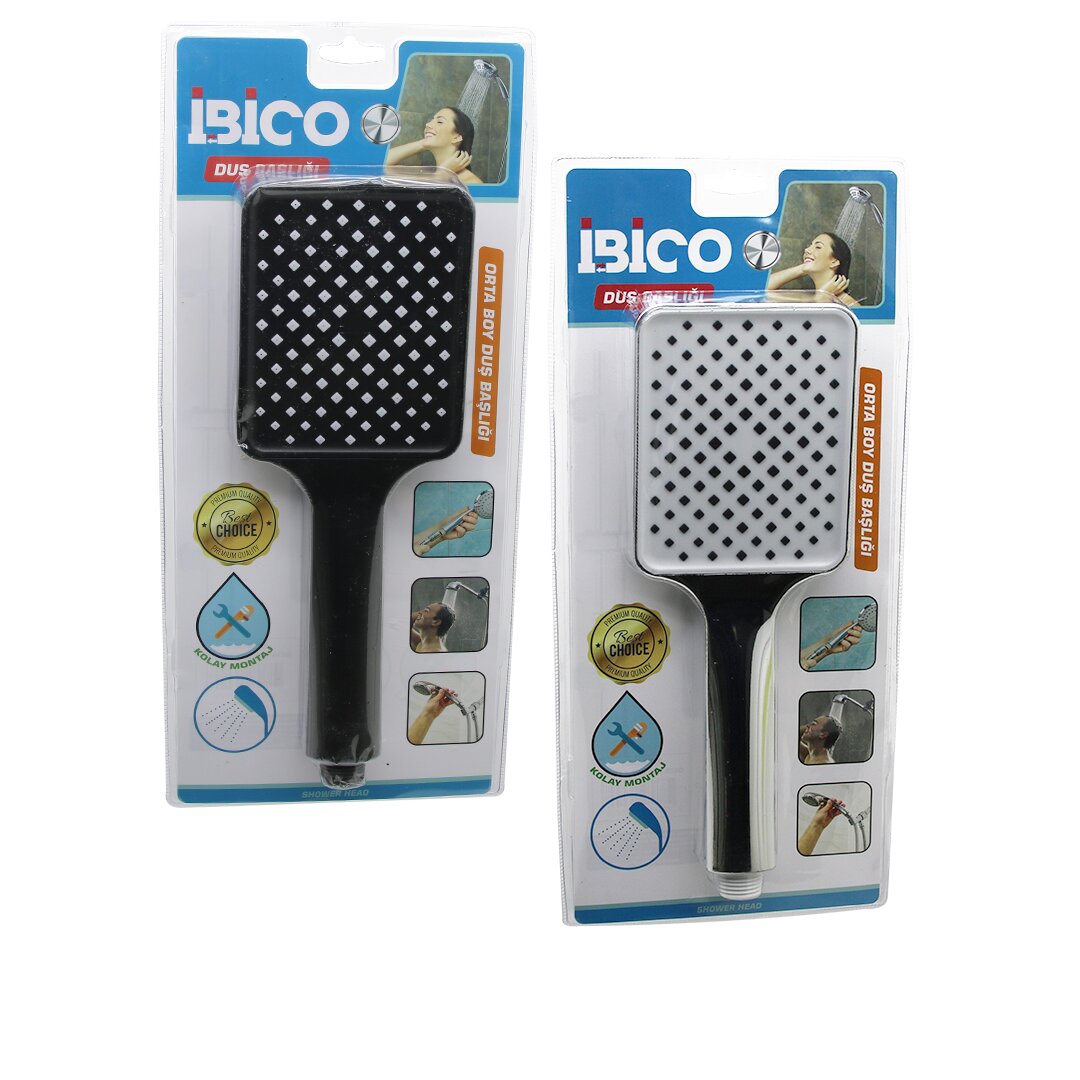 ORTA BOY DUŞ BAŞLIK VAKUMLU KROM GÖVDE-SYH İĞNE - SYH GÖVDE - BYZ İĞNE D.GEN BAŞLIK=9.5X12CM SAP=14CM