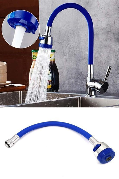 Oynar Başlıklı Tasarruflu Kubar Musluk Borusu ve Başlığı Mavi