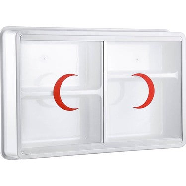 PLASTİK ECZA DOLABI 35x50x10cm