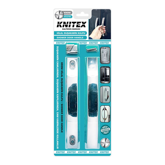 PLASTİK KROM KAPLAMA DUŞAKABİN KOLU 10MM