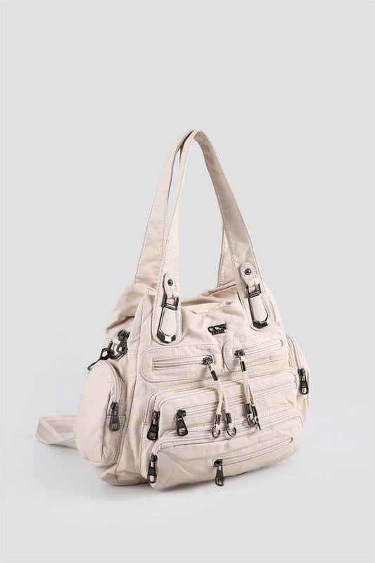 Miver Bej Cilt Omuz Çantası