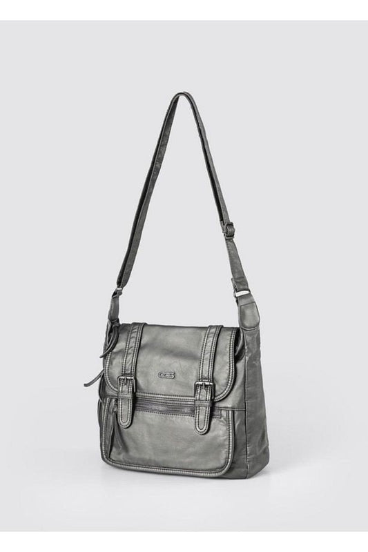 Liye Platin Cilt Omuz Çantası