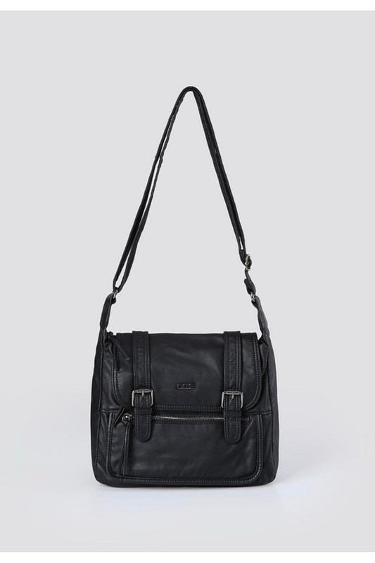 Liye Siyah Cilt Omuz Çantası