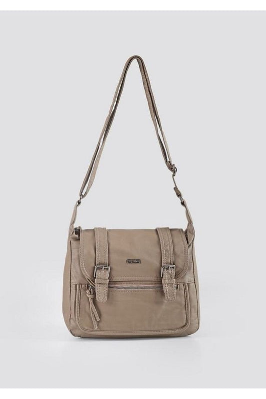 Liye Vizon Cilt Omuz Çantası