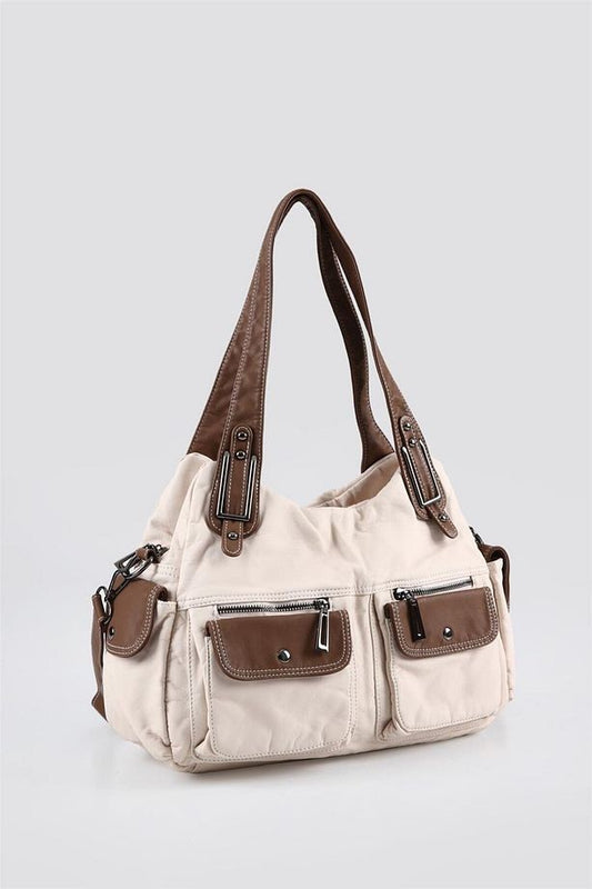 Oten Bej Cilt Omuz Çantası