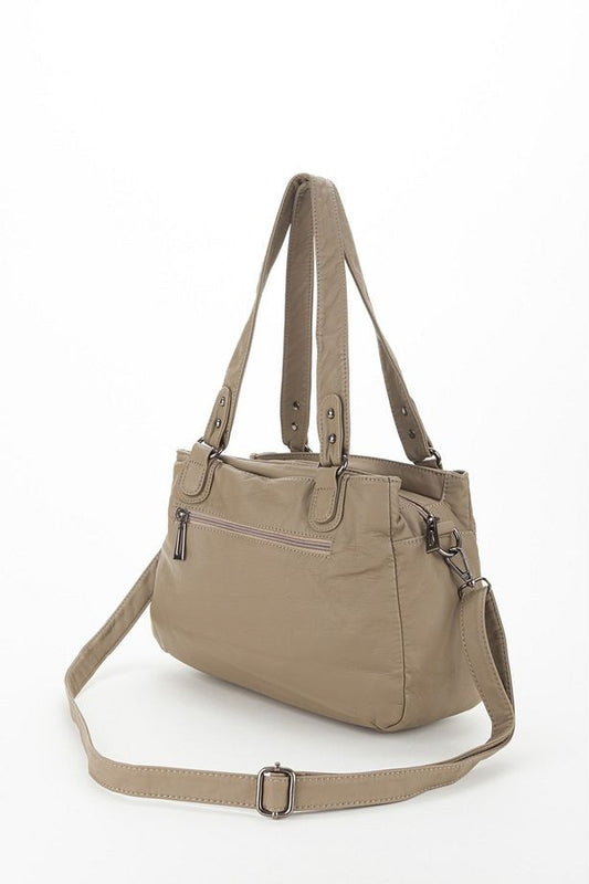 Zuwer Vizon Cilt Omuz Çantası