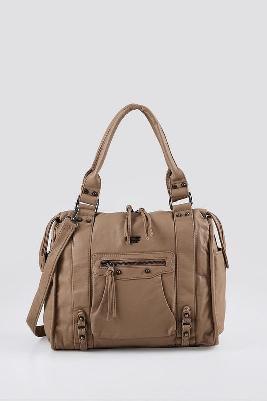 Abga Vizon Cilt Omuz Çantası