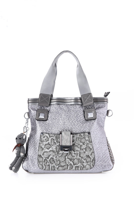 Bagi Gri Cilt Omuz Çantası
