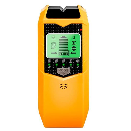 Profesyonel 5in1 Lcd Ekranlı Çok Fonksiyonlu Saplama Bulucu Duvar Dedektörü