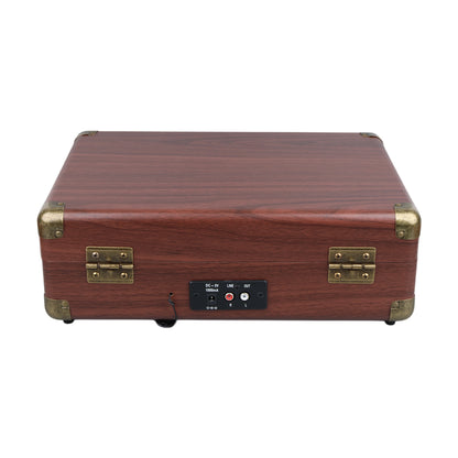 RETRO VİNTAGE ÇANTA PİKAP - RADYO - BLUETOOTH - USB MP3 ÇALAR 350X255X115MM